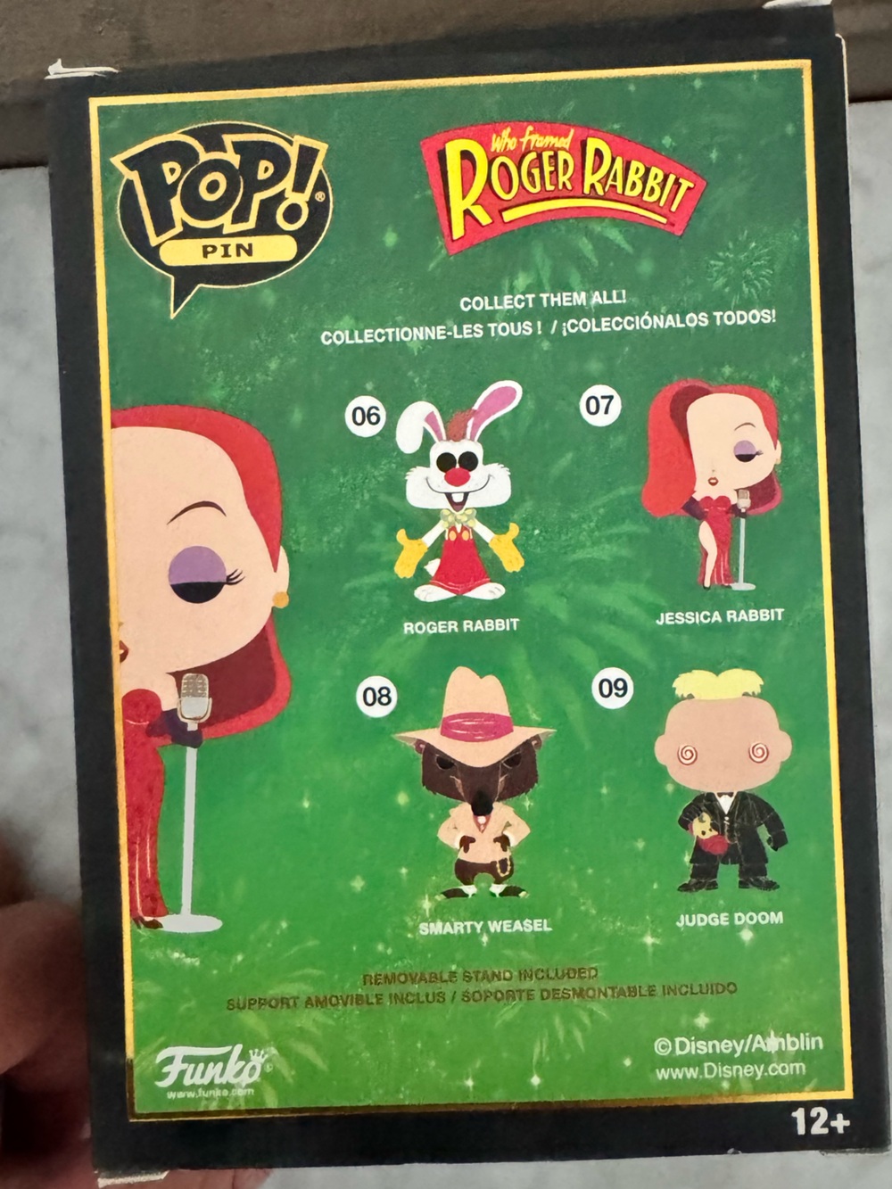 Funko Pop! Pin Jessica Rabbit Enamel - Picture 3 of 4